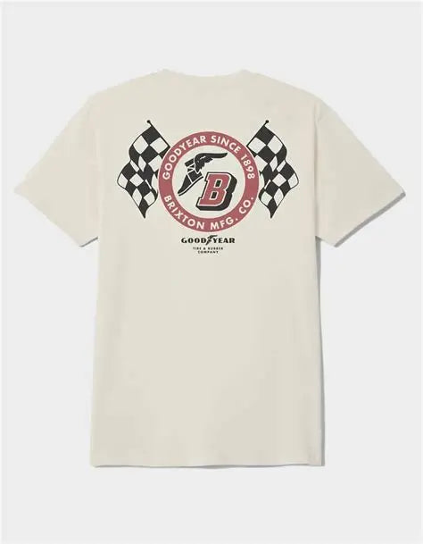 brixton goodyear beige unisex