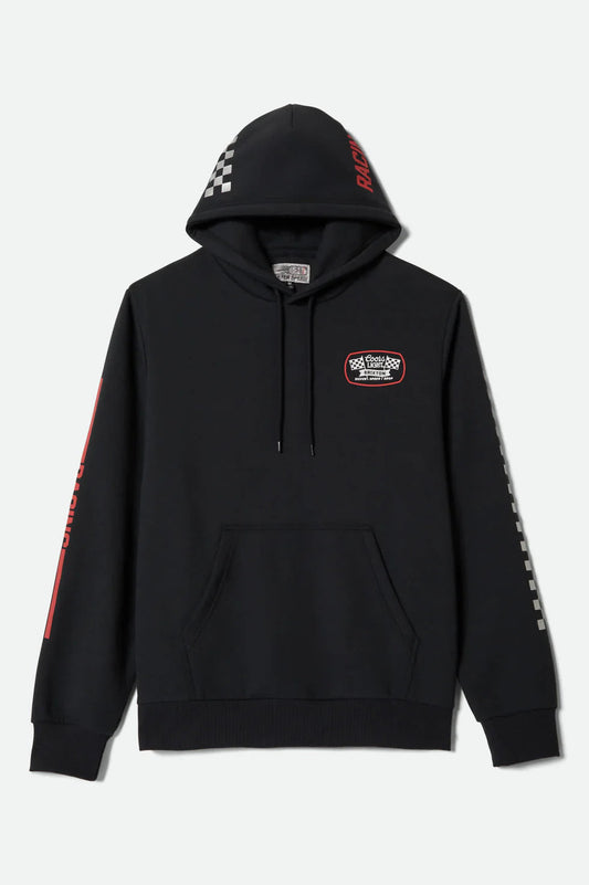 brixton coors light svart  hoodie unisex