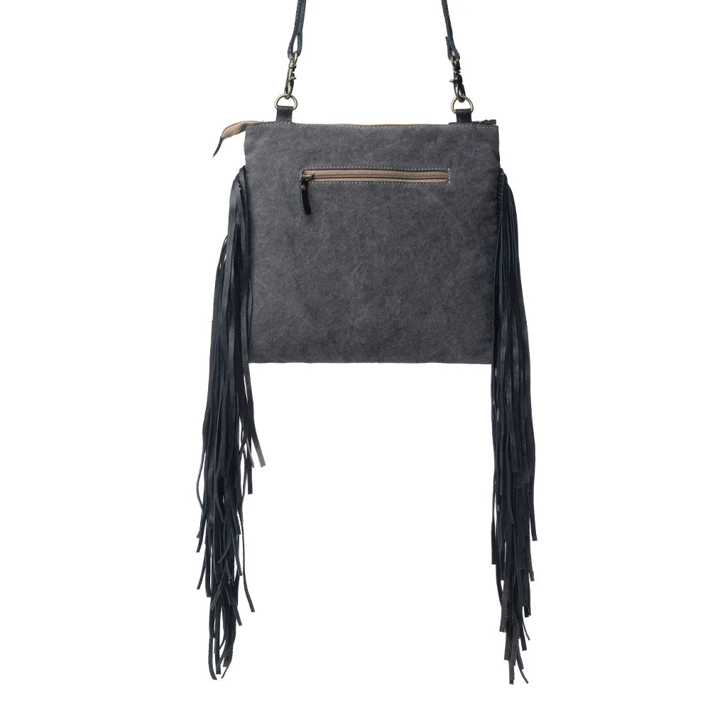 Myra bags tumbleweed trail äkta läder & kohud väska