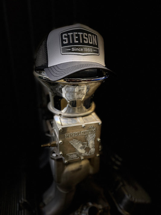 Stetson Trucker Keps grå svart