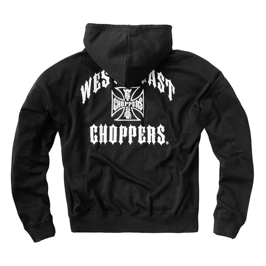 WCC   Iron Oversized zip hoodie svart