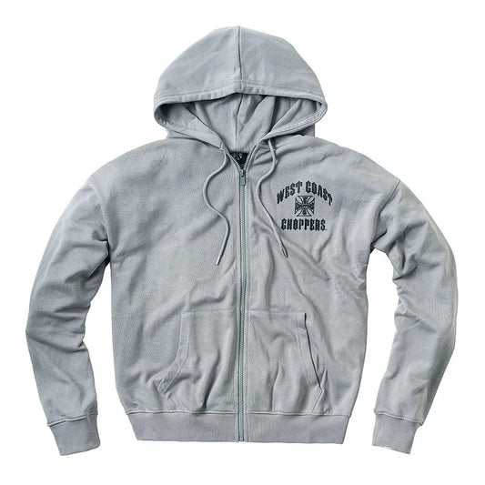 WCC   Iron Oversized zip hoodie gray