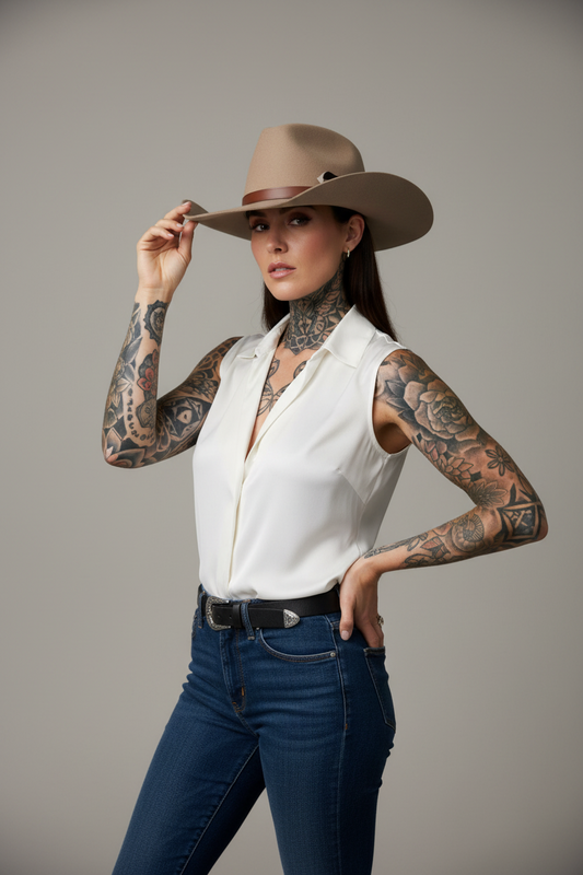 Stetson hatt woolfelt westernhatt