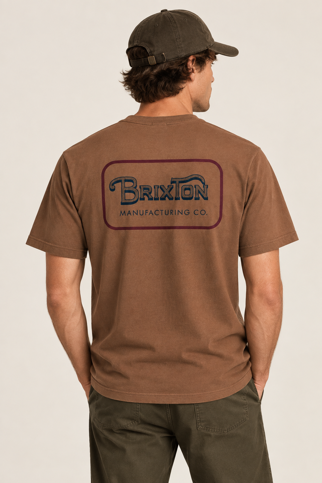 brixton grade brun  tshirt unisex