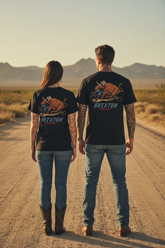 brixton bulldogger svart unisex