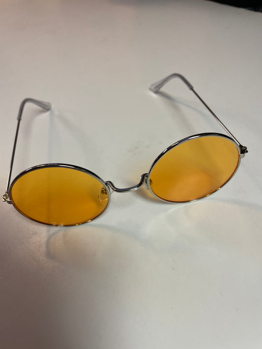 Rebell solglasögon runda /gult glas unisex