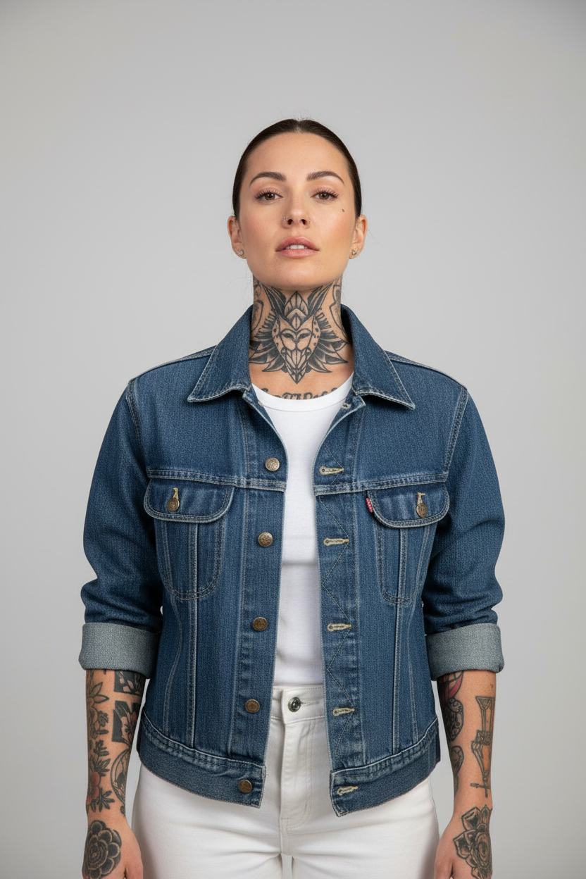 Vintage jeansjacka lee