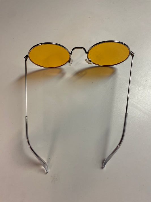 Rebell solglasögon runda /gult glas unisex