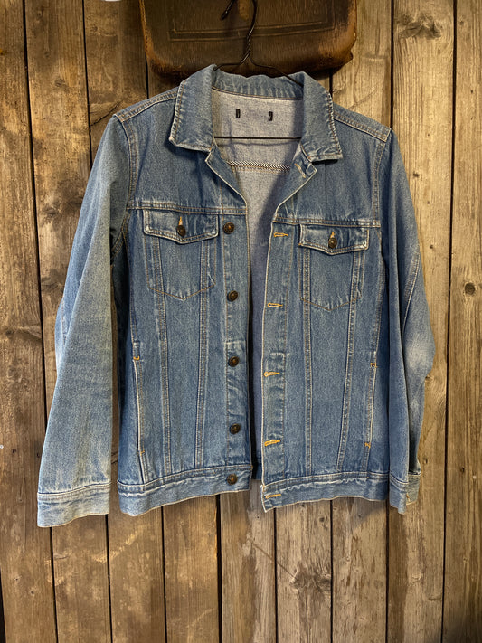 Vintage jeansjacka ljus medium
