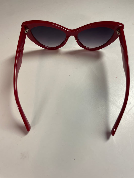 Rebell solglasögon cateye röd unisex