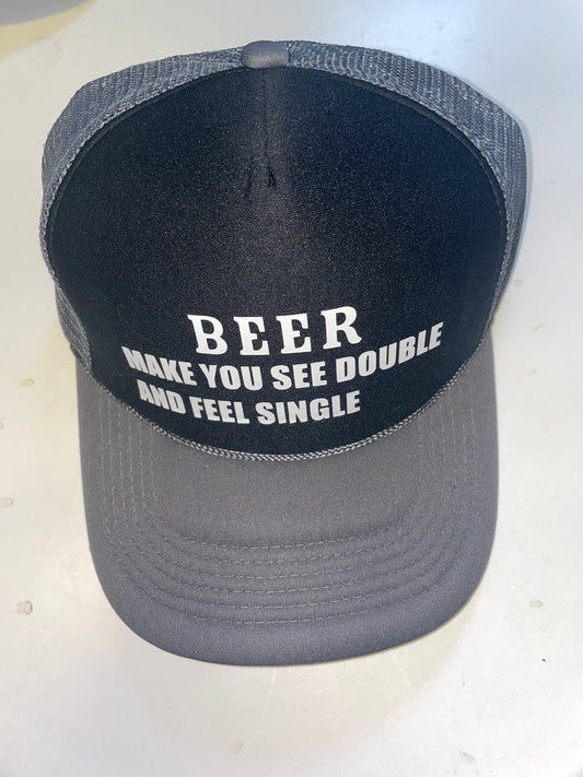 Rebell keps trucker beer single unisex
