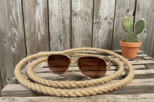 Rebell solglasögon beige Waylon