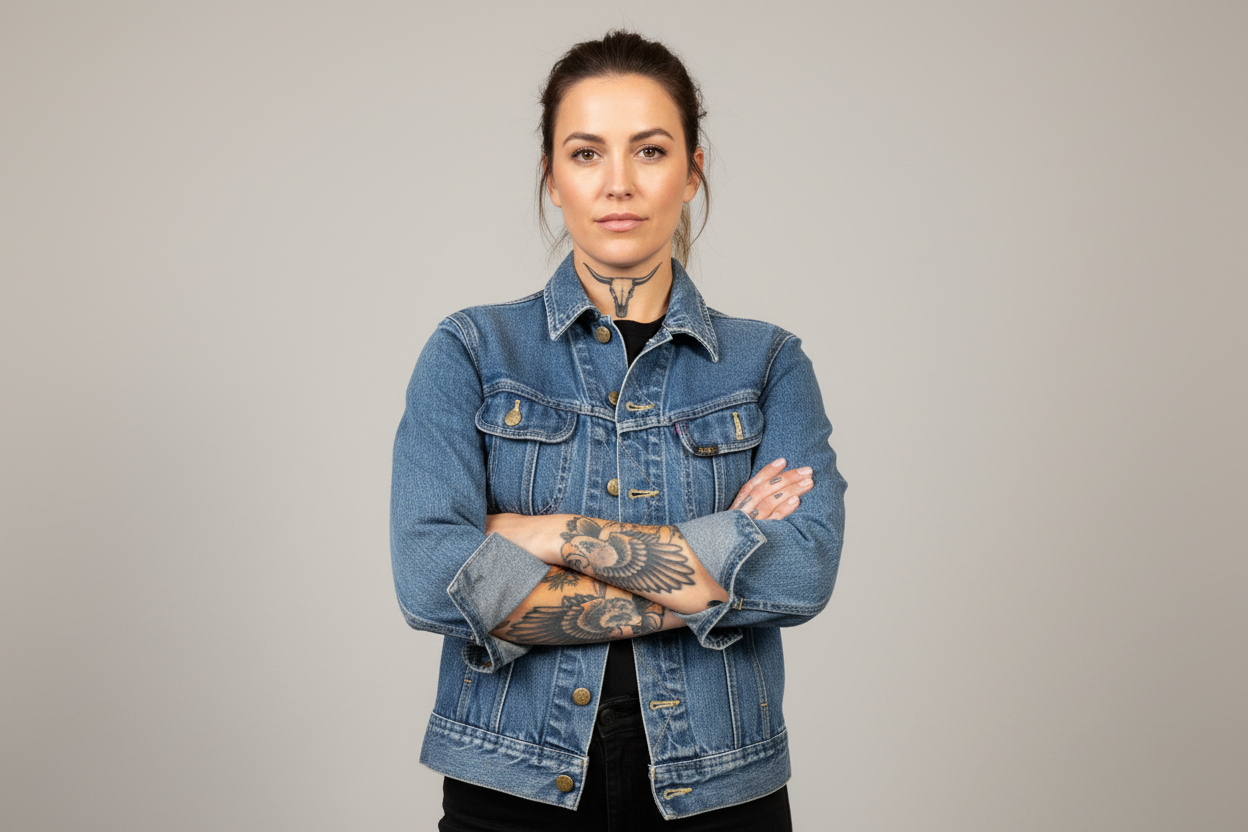 Vintage jeansjacka Lee