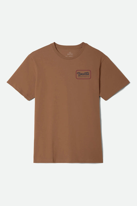 brixton grade brun  tshirt unisex