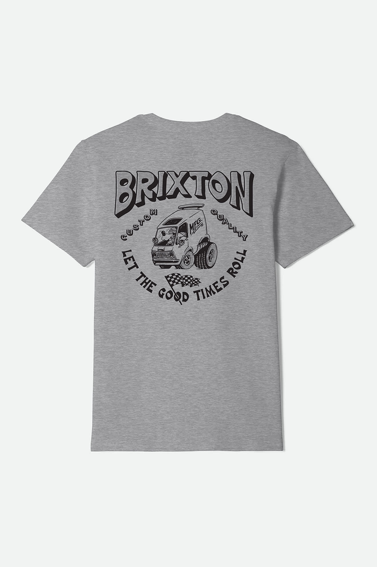 brixton let the good time grå unisex