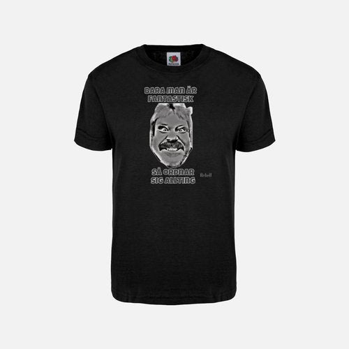 Rebell Eddie tshirt bara man är fantastisk unisex