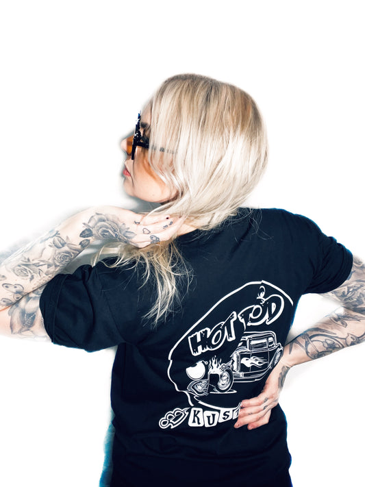 Rebell hotrod svart unisex