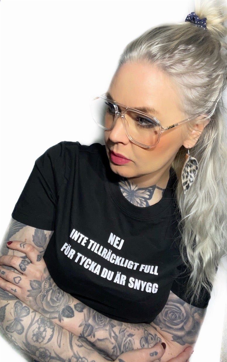 Rebell tshirt nej inte tillräckligt full unisex