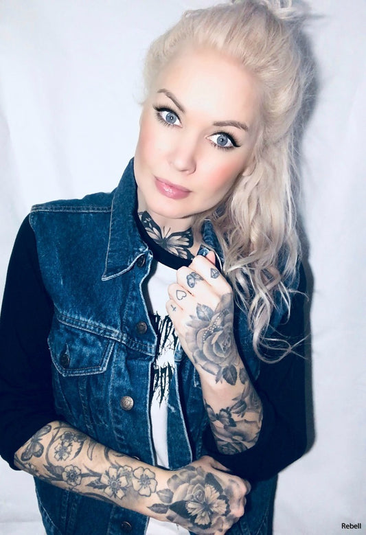 Rebell Jeansväst Amerikansk Vintage unisex