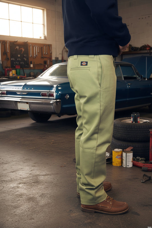 Dickies Byxor 873 slimfit workpants straight leg beige unisex