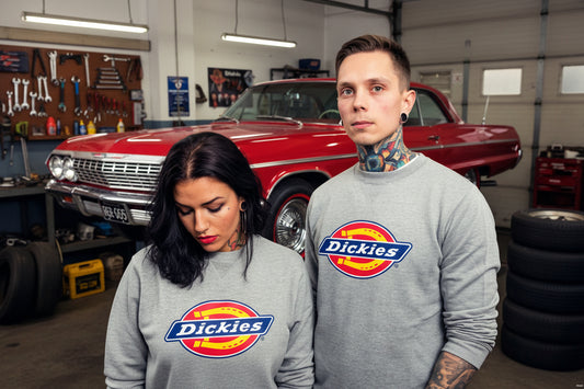 Dickies Pittsburgh tjocktröja grå t unisex