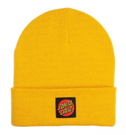 Santa Cruz Beanie Classic Label senapsgul  mössa