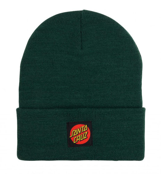 Santa Cruz Beanie Classic Label grön mössa